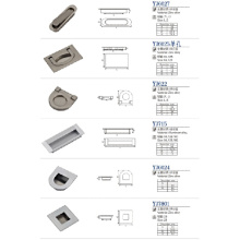 Poignée de meubles en alliage de zinc / poignée de traction de meuble / accessoires de meubles vente chaude